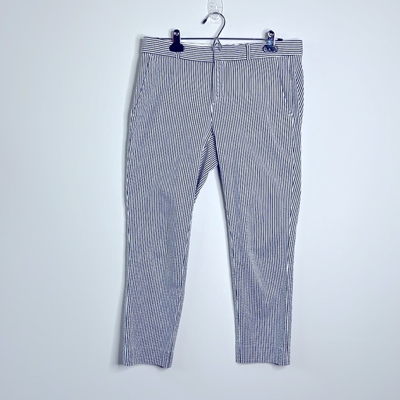 Banana Republic Pants - Banana Republic Seersucker Pants‎ Sz 4P